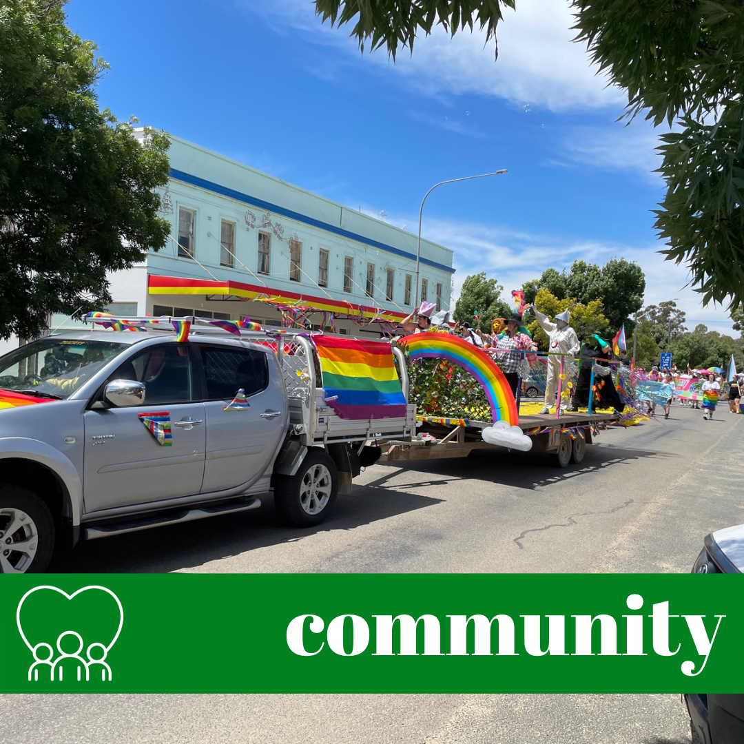 Building GLBTIQ+ Communities in Rural Australia