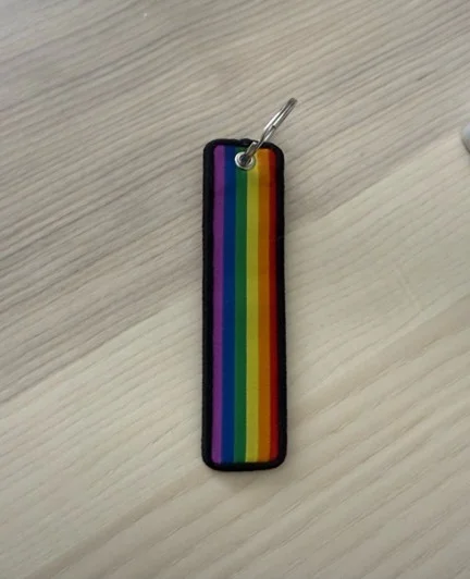 Rainbow Key Ring